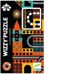 Djeco wizzy puzzles The lively city