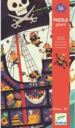 Djeco reuzenpuzzels The pirate ship