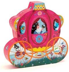 Djeco puzzel Elise's Carriage - 54 stukjes - FSC karton