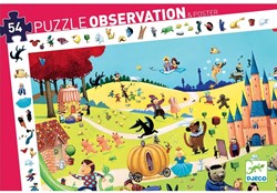 Djeco observatiepuzzels Tales - 54 stukjes