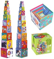 Djeco houten blokken  Funny blocks-2
