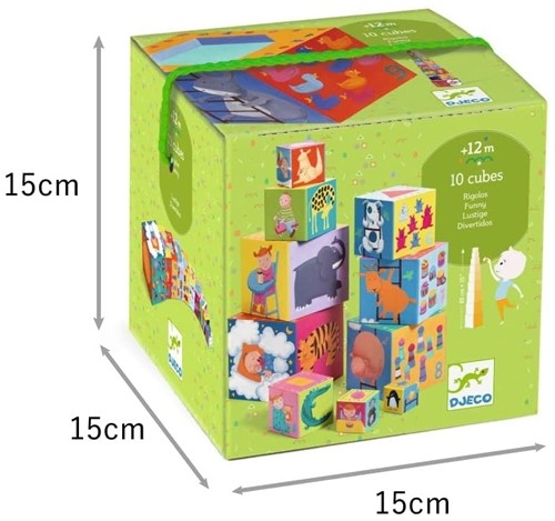 Djeco houten blokken  Funny blocks-3