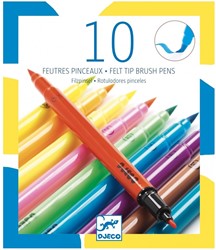 Djeco 10 feutres pinceaux - pop
