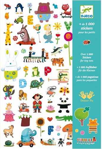 Djeco 1000 stickers pour les petits