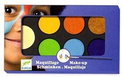 Djeco palet en toebehoren- Palette 6 colours - nature