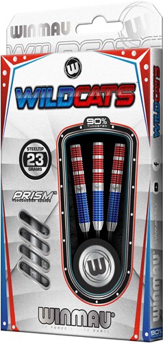 Winmau Steeltip Dartpijlen Wildcats 21g - Professioneel Tungsten Set