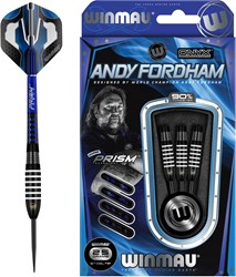Winmau steeltip dartpijlen Andy Fordham Onyx 90% tungsten 25 gram