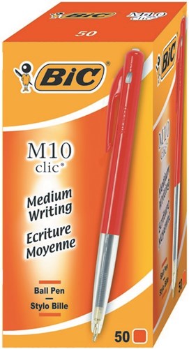 Stylo BIC 50 Bic M10 en boîte rouge
