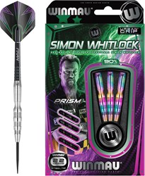 Winmau steeltip dartpijlen Simon Whitlock Silver 22g 90% tungsten