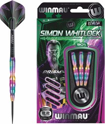 Winmau dartpijlen Simon Whitlock Rainbow 24g 90% tungsten steeltip
