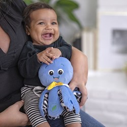 Baby Einstein Octoplush - Peluche musicale bleue interactive