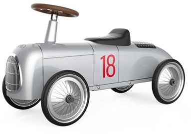 Baghera loopauto - Audi Roadster klassiek speelgoedauto