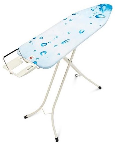 Brabantia strijkplank B 124x38 cm Ice Water stoomstrijkijzerhouder