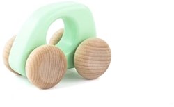 Bajo houten speelgoedauto Mini car - kleurrijk duurzaam speelgoed