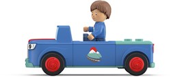 Toddys voiture jouet Mio Mounty avec figurine mobile et moteur à volant d'inertie