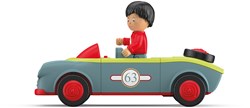 Toddys voiture jouet Olli Oldy avec lumière et son et figurine articulée