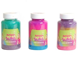 Slime multicolore plaisir de jeu 250g pot Professor Slime