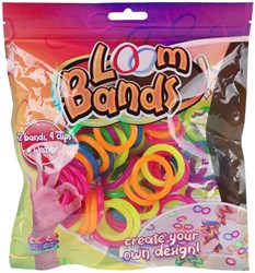 Loom Bands Mega groot set loombandjes - kleurrijk speelgoed accessoire
