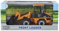 Mini shovel speelgoed wiellader 22cm kunststof multi kleuren