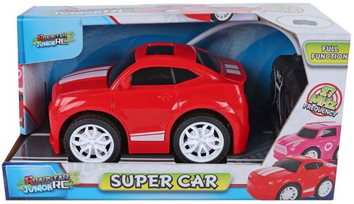 Bestuurbare Auto Roadstar RC Rood 27Mhz, 13,5cm
