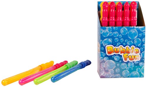 Bellenblaas stick speelgoed 120ml 37cm set van 24 multi kleuren-2