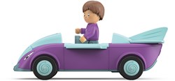 Toddys voiture jouet Jim Jumpy avec figurine mobile et moteur à volant d'inertie