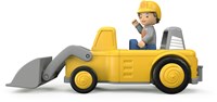 Toddys jouet pelleteuse Luke Loady - moteur à friction - véhicule de chantier