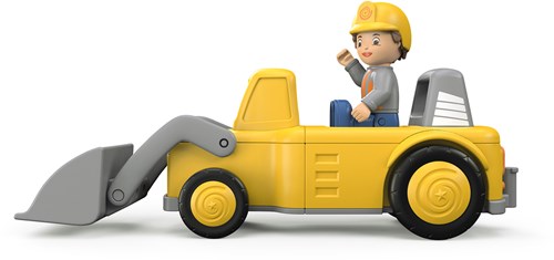 Toddys jouet pelleteuse Luke Loady - moteur à friction - véhicule de chantier