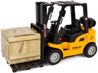 Chariot élévateur jouet die-cast avec lumière et son 14cm - chariot-2