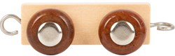 Small Foot houten lettertrein speelgoed set - 12 stuks - educatief