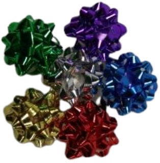 100 stuks microstarbow ass.13040