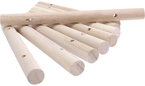 Creativ Company bâtonnets en bois pour dessous de verre - 108 pièces - loisirs créatifs