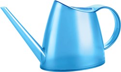 Emsa bloemgieter 1,5L blauw - kunststof gieter voor planten