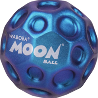 Waboba Moon Ball speelgoed bal Galaxy Blue iriserend effect