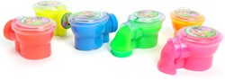 Jouet toilette avec slime coloré pour enfants