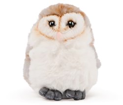 Living Nature knuffel SMOLS Barn Owl pluche uil speelgoed