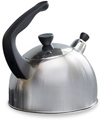 BK bouilloire sifflet Karaat+ inox 2,5L compatible induction argent