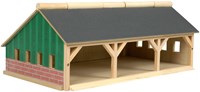 Kids GLOBE grange agricole jouet en bois 1:87 tracteurs