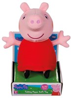 Chillfactor Peppa Pig peluche poupée parlante robe rouge 20cm jouet