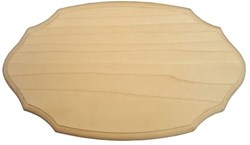 Playwood plaque signalétique jouet bois style hollandais ancien - bois naturel