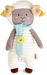 Haba speenkettingknuffel ram - zachte knuffel met speenhouder baby