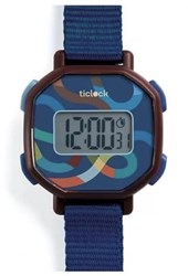 Djeco montre digitale Blue volute étanche antichoc enfant