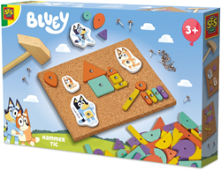 Ses Bluey hamertje tik speelgoed set - creatief bouwen