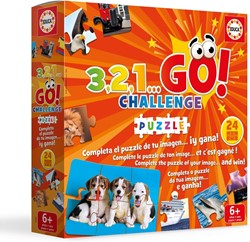 Educa 3,2,1 Go Challenge puzzel - 24 stukjes