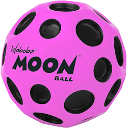 Waboba stuiterbal Moon Ball - Pink - 63mm speelgoed