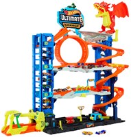 Mattel Hot Wheels speelset City Ultimate Garage met 2 auto's-2