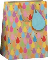 Design Group sac cadeau papier moyen Bright Kraft pochette cadeau