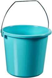 Curver emmer kunststof 5L molokai blauw met stalen hengsel