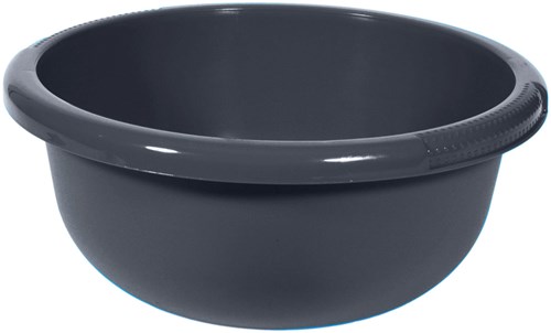 Curver bassine vaisselle plastique ronde 28cm 4L anthracite ménage