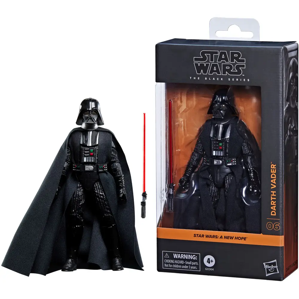 Hasbro actiefiguur Star Wars Darth Vader Black Series 15 cm